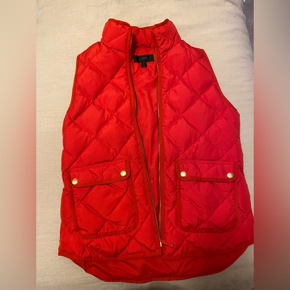 J Crew quilted puffer vest - Picture 2 of 3